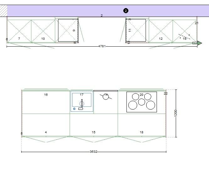 ❌ Einbauküche Inselküche Grifflos ❌ individuelle Planung ❌ NEU ❌ - Bild 2
