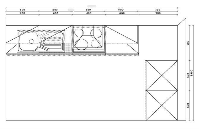❌Einbauküche HOCHWERTIG Küchenzeile❌ Eiche-Kastell Küche planbar❌ 370 cm ✨ - Bild 3