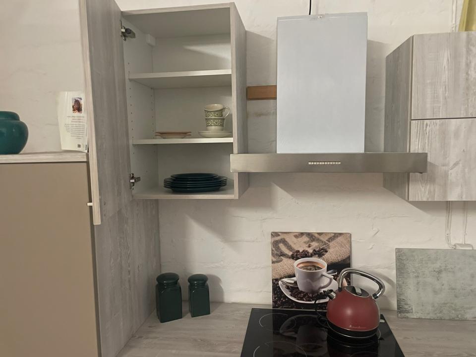 NEUE Einbauküche L-Form Küche in modern grau  275x185 individuell - Bild 9