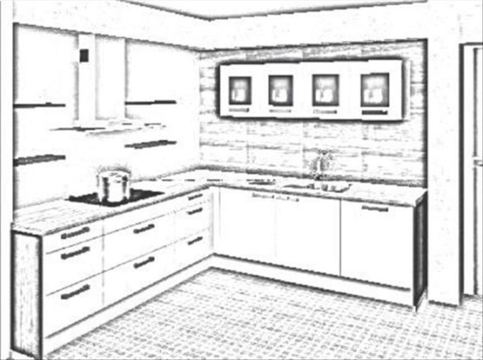 ❌Winkelküche❌Einbauküche L-form Weiß-Nußbaum❌individuell planbar❌ - Bild 3