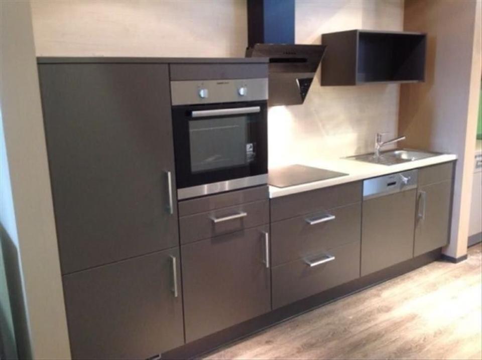 Einbauküche ❌Zeilen Küche 310 cm❌ Linusgrau