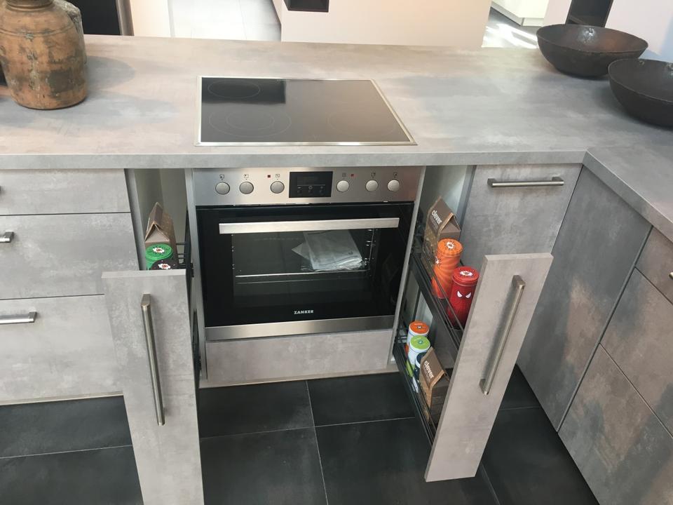NEUE Einbauküche ❌ L-Form Küche ❌ Beton grau ❌individuell planbar - Bild 5