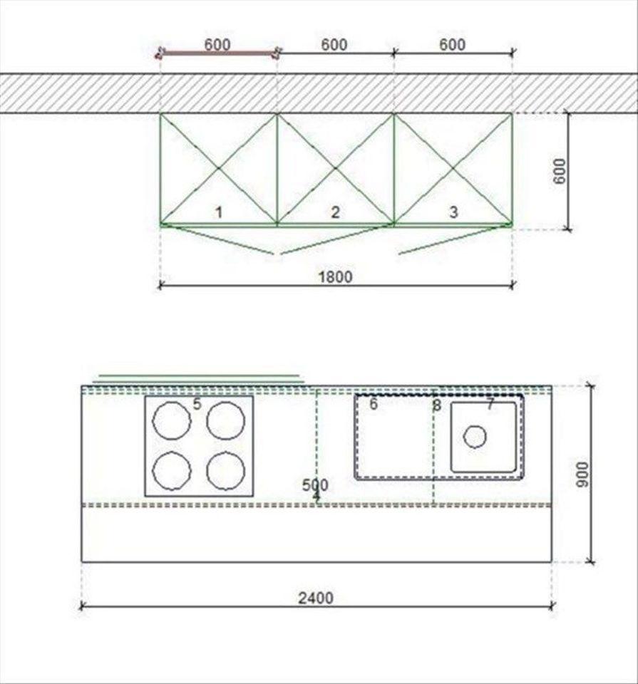 Inselküche❌ NEU Insel plus Küchenblock❌ Einbauküche freie Planung - Bild 3