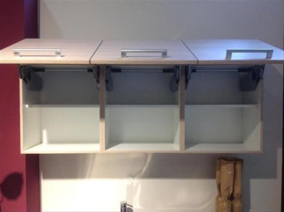 L-Form Küche ❌weiß mit Akazie ❌Einbauküche NEU 44 - Bild 17