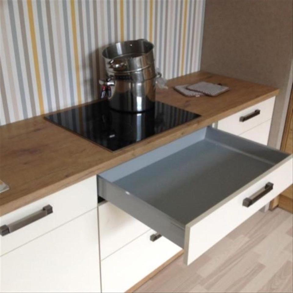 Einbauküche ❌ Küche Zwei Küchenzeile ❌ Magnolie ❌ N02 GÜNSTIG NEU - Bild 4