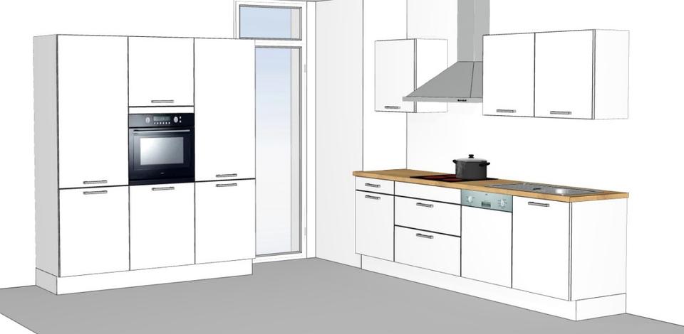 ❌4,50m Küchenblock❌2-zeilig❌Einbauküche❌Direkt zum Hersteller - Bild 3