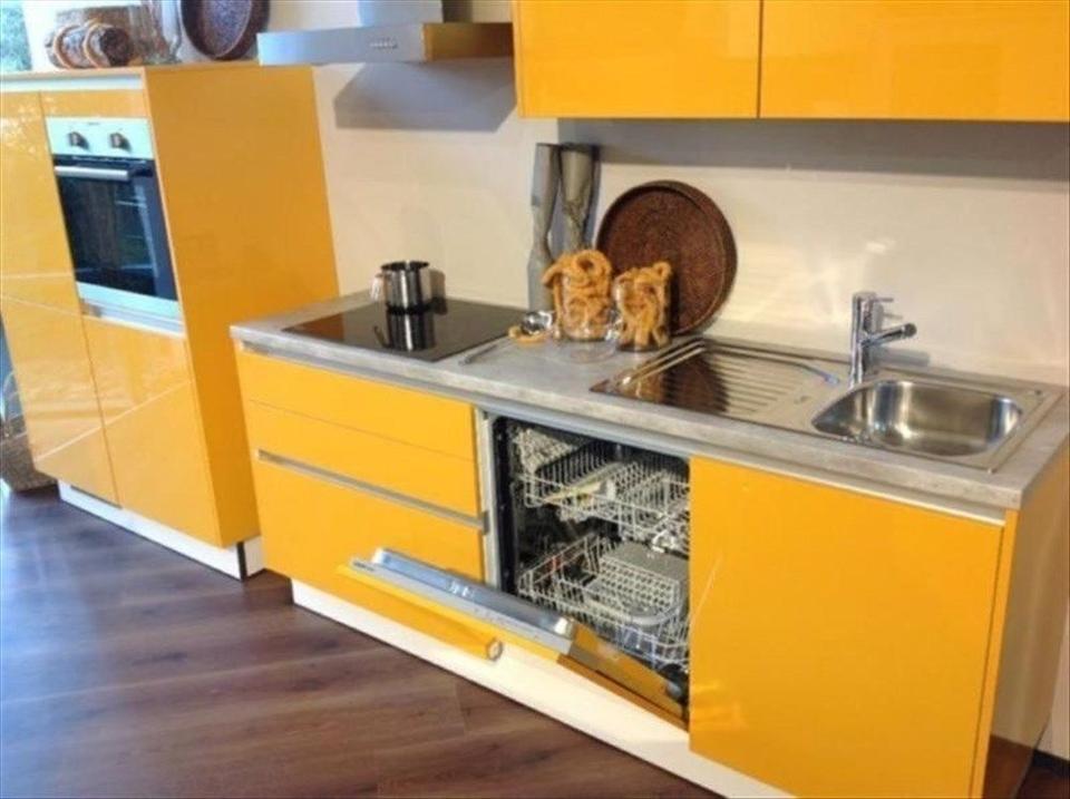 Grifflos Küche ❌ Echtlack in vielen Farbem 320 cm Küchenzeile NEU