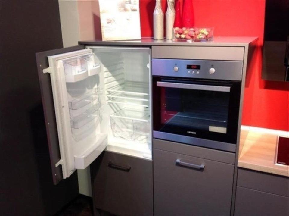 ❌Neue Küche ❌ Küchenzeile Front grau❌ Einbauküche Küchenblock Q17 - Bild 9