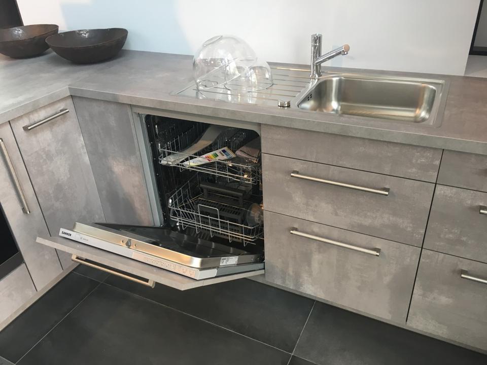 NEUE Einbauküche ❌ L-Form Küche ❌ Beton grau ❌individuell planbar - Bild 10