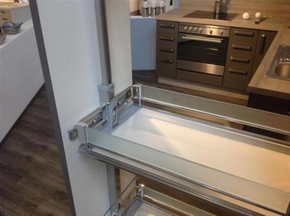 ❎ L-Form Küche NEU ❎ Steingrau & Wildeiche ❎ individuell planbar - Bild 4