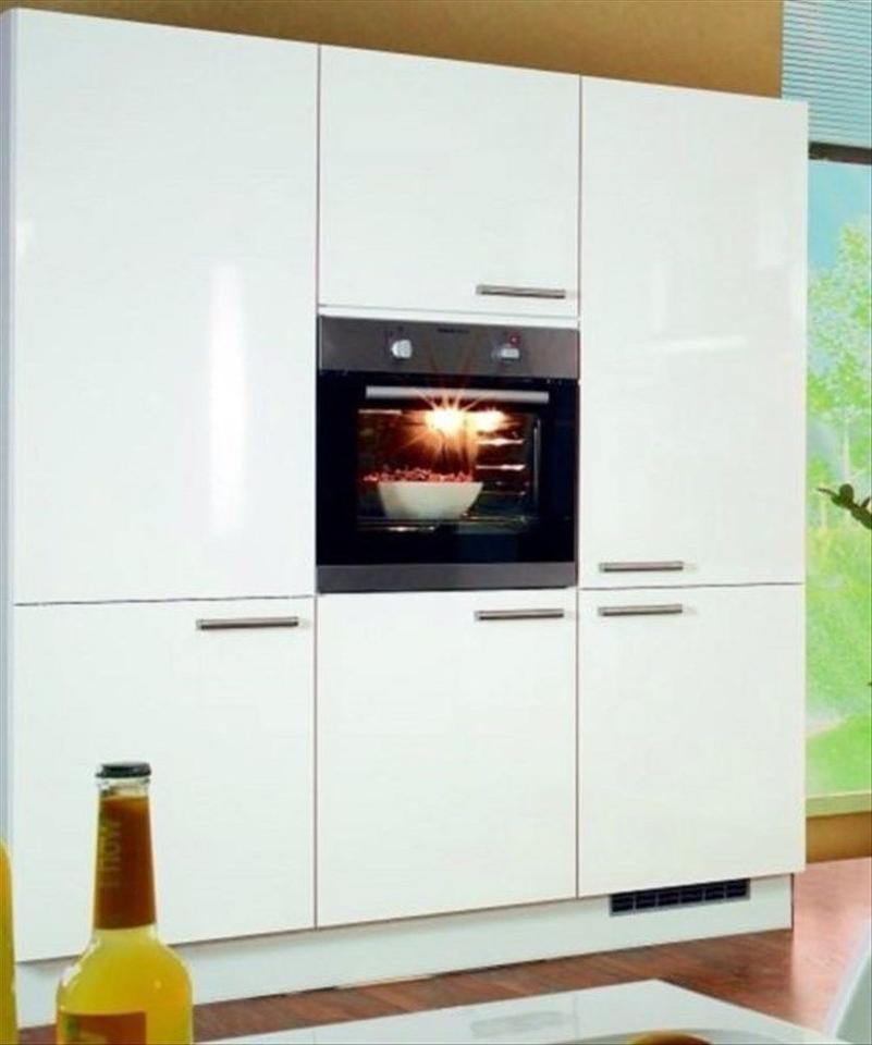 ❌4,80m Einbauküche❌Hochglanz Rot-Weiß❌Mit Wallnuss-Arbeitsplatte❌ - Bild 8