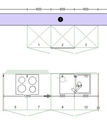 ❌InselKüche❌ Einbauküche Insel 240cm plus 180cm Hochschränke❌NEU - Bild 2