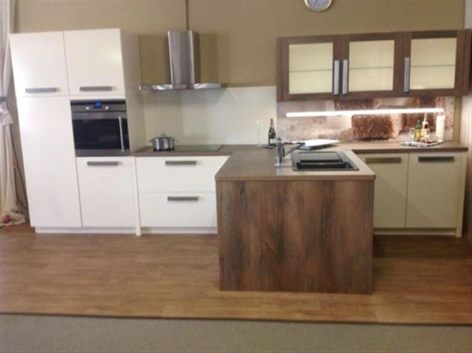 Abverkauf T-Form Insel Küche Erweiterbar❌ Küchenzeile Einbauküche