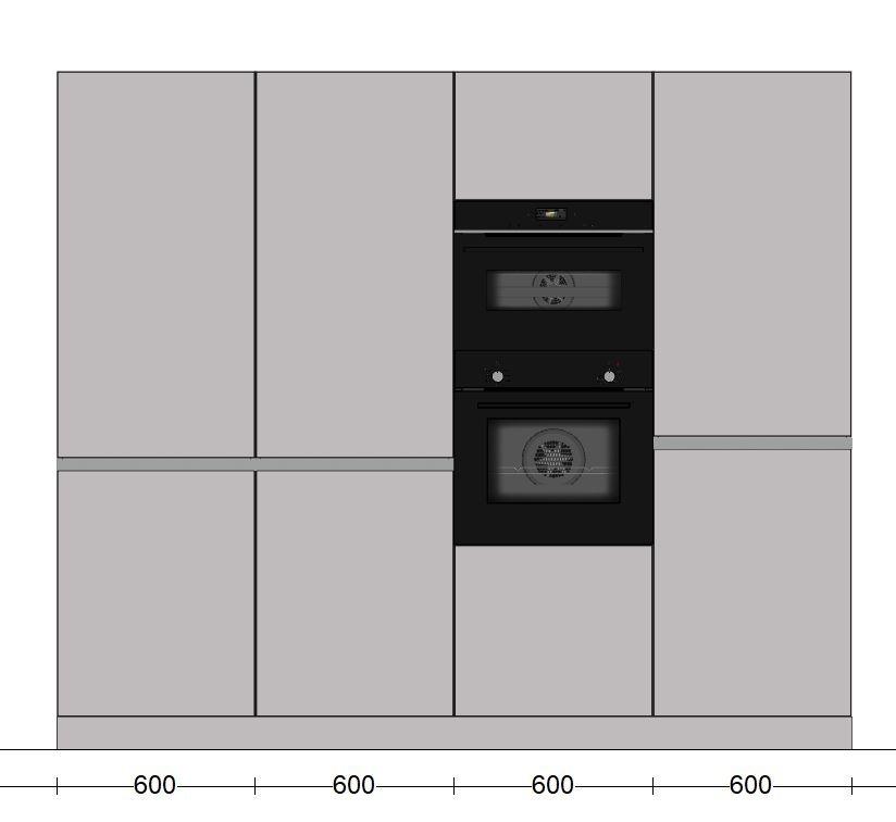 ❌Inselküche Matt-Grau ❌ Grifflos ❌ Einbauküche ❌Küche Neu planbar - Bild 11