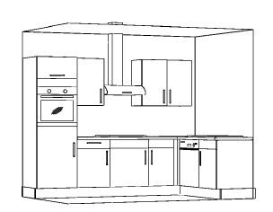 ❌Landhausküche 275x175 Einbauküche L-Form Küche [ individuell ] ❌ - Bild 4