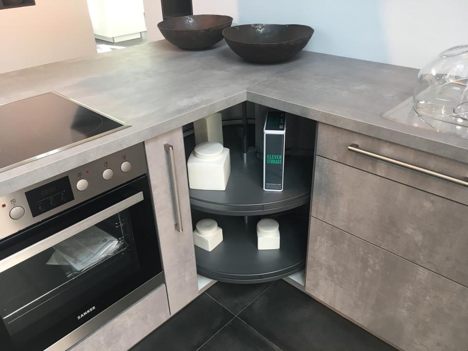 NEUE Einbauküche ❌ L-Form Küche ❌ Beton grau ❌individuell planbar - Bild 8