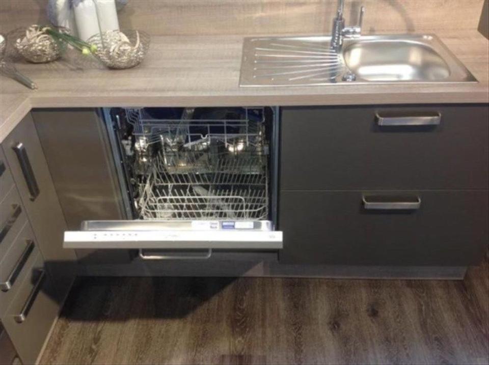 ❎ L-Form Küche NEU ❎ Steingrau & Wildeiche ❎ individuell planbar - Bild 7