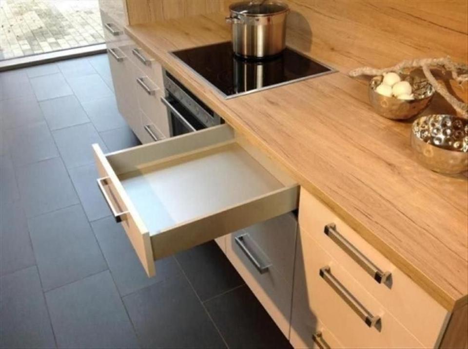 Neue Einbauküche Küche Q05 Küchenzeile Küchenblock weiß Hochglanz - Bild 6