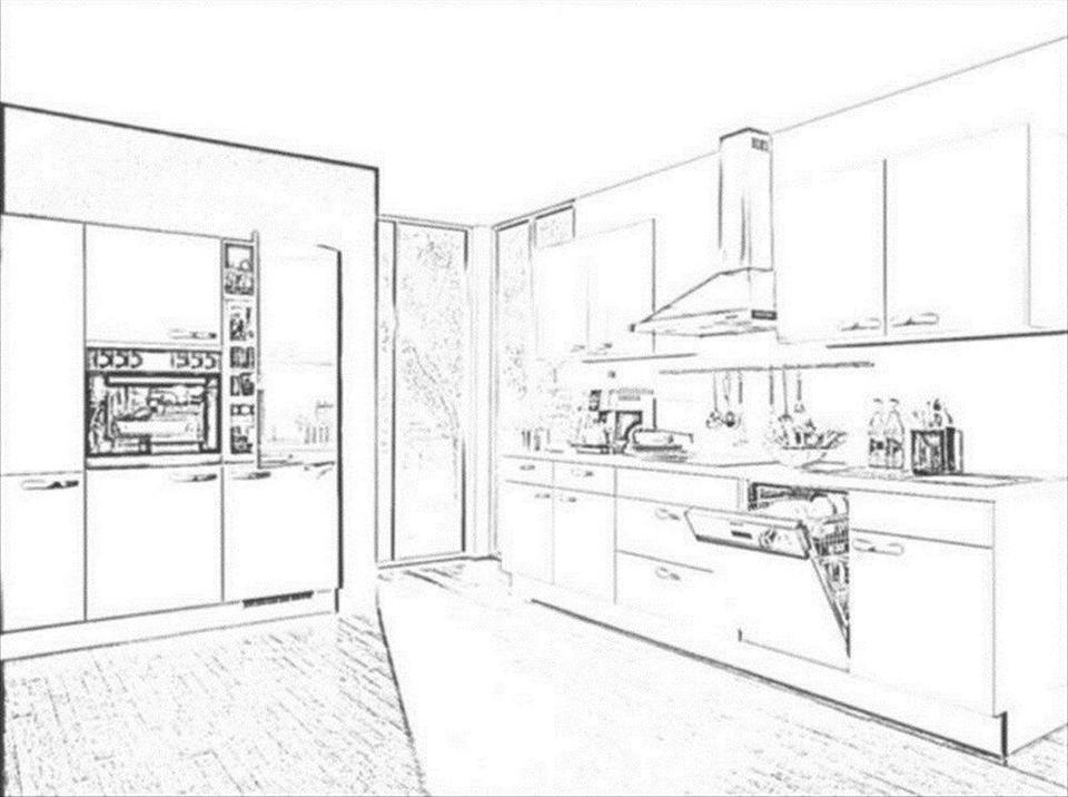 Neue Einbauküche Küchenzeile neuer Küchenblock 15 Küche Weiß NEU - Bild 13