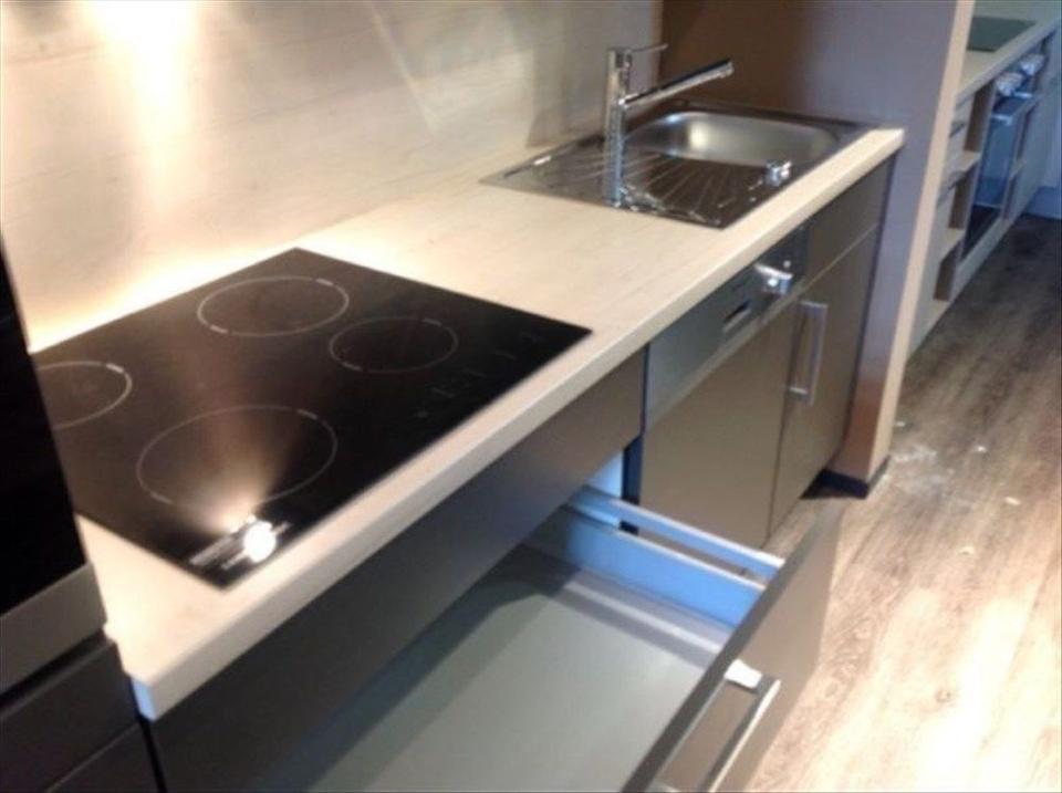 Einbauküche ❌Zeilen Küche 310 cm❌ Linusgrau - Bild 4