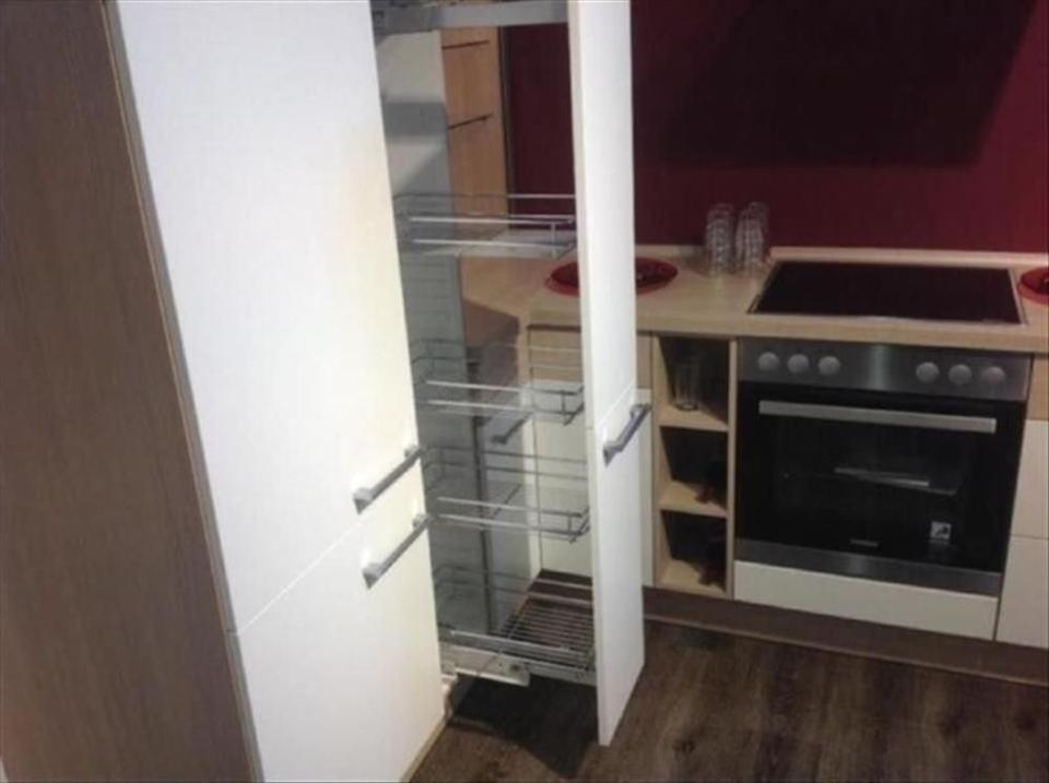 L-Form Küche ❌weiß mit Akazie ❌Einbauküche NEU 44 - Bild 13